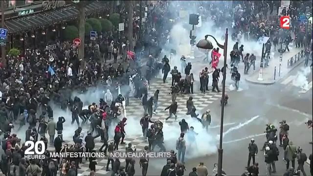 Loi Travail : nouveaux heurts en marge des manifestations