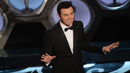 L'acteur et réalisateur Seth MacFarlane, présentateur  de la 85e cérémonie des Oscars, le 24 février 2013 
 (ROBYN BECK / AFP)