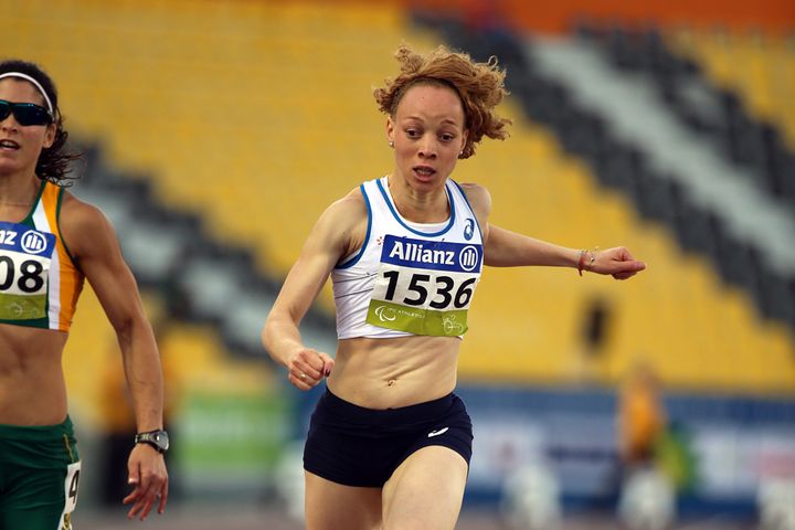 Natenin Keïta aux championnats du monde de Doha (Qatar), le 29 octobre 2015. (CPSF 2016 / FLORENT PERVILLE)