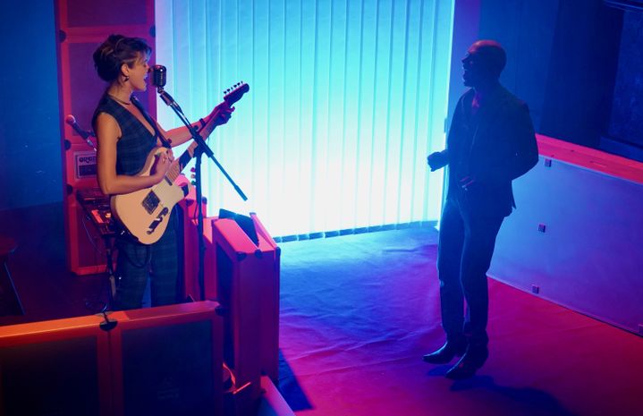 Pauline Gardel et Alex Metzinger dans le spectacle "13" mis en scène par Pierre Azéma et Alez Metzinger.&nbsp; (Jean Sentis)