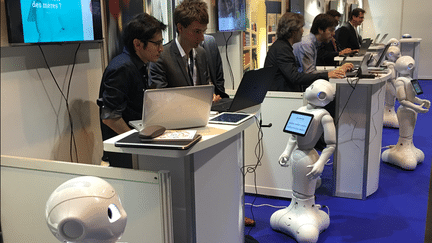 &nbsp; (Le salon Innorobo 2016 a ouvert hier à St Denis (93) © JC)