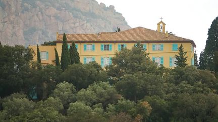 Le monastère Saint-Désert à Roquebrune-sur-Argens (Var), le 9 janvier 2018. (MAXPPP)