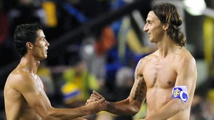 Cristiano Ronaldo et Zlatan Ibrahimovic