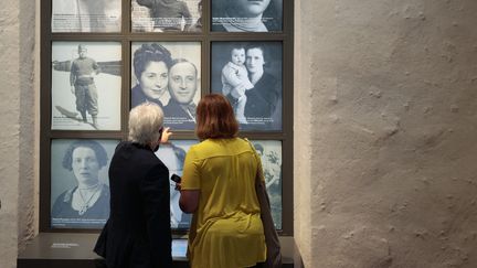 La gare de Pithiviers, lieu de mémoire de la Shoah (11 juillet 2022) (GEOFFROY VAN DER HASSELT / AFP)