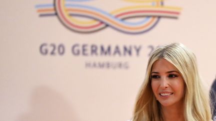 Ivanka Trump au sommet du G20 à Hambourg (Allemagne), le 8 juillet 2017. (AFP)