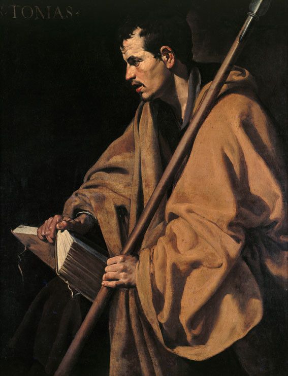 Diego Velázquez, "L'Apôtre saint Thomas", 1619-1620, Orléans, Musée des Beaux-Arts
 (RMN-Grand Palais / Droits réservés)