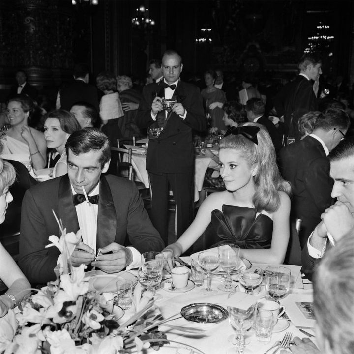 Catherine Deneuve et Roger Vadim à paris en 1962
 (ARCHIVE / AFP)