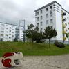 Le quartier de la Tour du Renard &agrave; Outreau (Pas-de-Calais) o&ugrave; habitaient les enfants victimes de l'affaire. (MAXPPP)