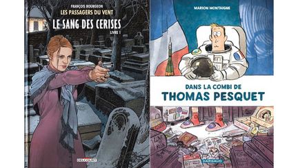 LE RETOUR DES PASSAGERS DU VENT ET UN PRIX POUR MARION MONTAIGNE (FRANCOIS BOURGEON, DELCOURT / MARION MONTAIGNE, DARGAUD)