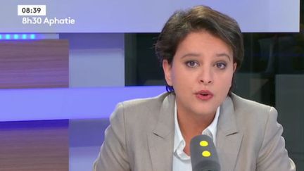 Najat Vallaud-Belkacem, ministre de l’Education nationale, invitée de franceinfo, vendredi 16 décembre (RADIO FRANCE / FRANCEINFO)