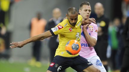 Kanté et Sochaux n'ont pas réussi à se sauver face à Thonon lors de la 38e journée de Ligue 1 (SEBASTIEN BOZON / AFP)