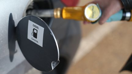 Le diesel, port&eacute; par son avantage fiscal, reste le carburant le plus consomm&eacute; en France. (THOMAS SAMSON / AFP)