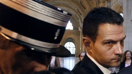 Jérôme Kerviel au palais de justice de Paris le 5 octobre 2010 (AFP - JOEL SAGET)