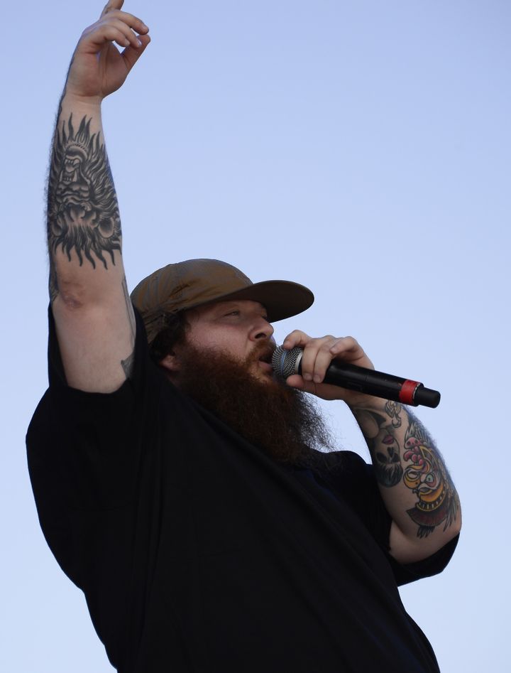 Action Bronson au "Coachella Music Festival" à Indio en Californie.
 (ROBYN BECK / AFP)