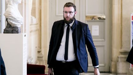 Le député Damien Pichereau (LREM) à l'Assemblée nationale le 20 mars 2019.&nbsp; (VINCENT ISORE / MAXPPP)