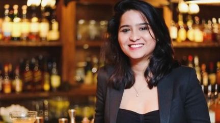 Minakshi Singh, patronne du meilleur bar de toute l’Inde; (CAPTURE D'ECRAN INSTANGRAM)