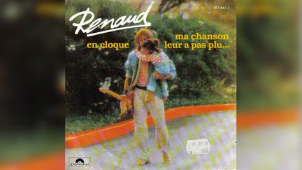 Pochette du disque "En cloque" de Renaud. (Polydor)