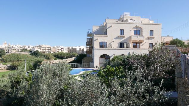 &nbsp; (Leur maison d'hôtes "Daydream", en "limestone", pierre typique de Malte © Emmanuel Langlois)