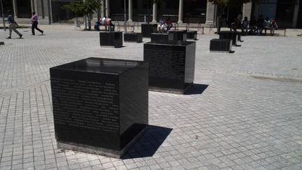 Le Monument des Esclaves sur la Place de l'Eglise à Cape Town.
 
 (Gavin Younge)