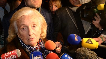 Bernadette Chirac apr&egrave;s sa victoire dans le canton de Corr&egrave;ze (Corr&egrave;ze), le 29 mars 2015. (MEHDI FEDOUACH / AFP)