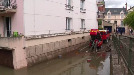 Intempéries : des pluies torrentielles dans les rues d’Auxerre