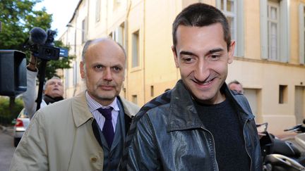 Le handballeur de Montpellier Dragan Gajic, &agrave; Montpellier (H&eacute;rault), le 16 octobre 2012. (PASCAL GUYOT / AFP)