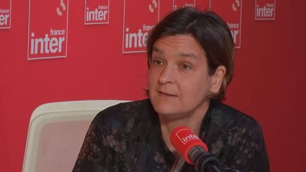 Esther Duflo, prix Nobel d'économie en 2019, invitée de France Inter, le 20 juin 2023. (FRANCE INTER / RADIO FRANCE)