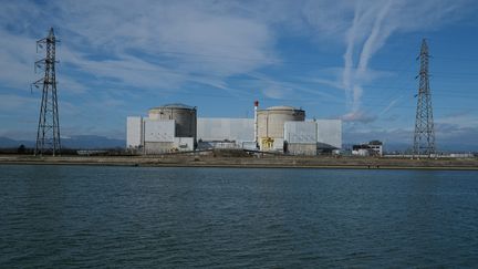 La centrale de Fessenheim.&nbsp; (LIONEL GUERICOLAS / MAXPPP)