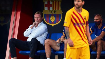 Ronald Koeman reste confiant sur les performances de son capitaine, Lionel Messi (ALEJANDRO GARCIA / EFE)