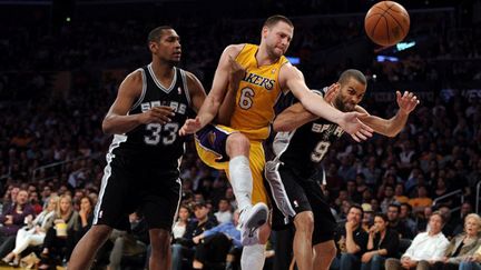 Boris Diaw et Tony Parker réunis sous le maillot des Spurs