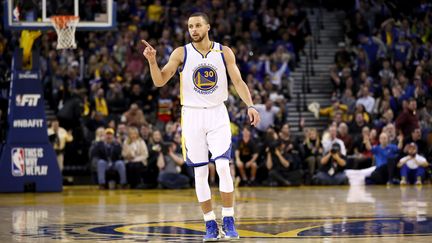 Le joueur des Warriors, Stephen Curry (EZRA SHAW / GETTY IMAGES NORTH AMERICA)