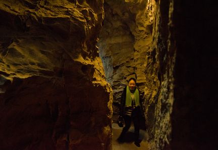 
Avant d’accéder au temple, il faut traverser un couloir à soixante-douze virages.
 (MARTIN DELACOUX)