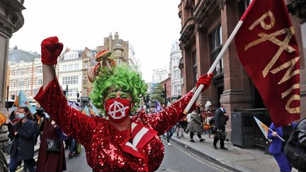 Les derniers spectacles de pantonimes à Londres, le 30 septembre 2020. (FRANK AUGSTEIN/AP/SIPA / SIPA)