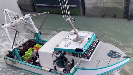 Depuis le Brexit, les pêcheurs français&nbsp;sont devenus persona non grata dans les eaux de l'île de Jersey. (CAPTURE ECRAN FRANCE 3)