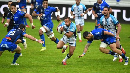 Aaron Cruden, lors du match Castres - Montpellier (REMY GABALDA / AFP)