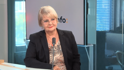 Florence Berthelot, déléguée générale de la Fédération nationale des transporteurs routiers. (FRANCEINFO / RADIO FRANCE)