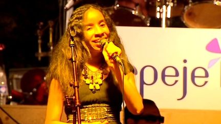 Nadia Idamar chanteuse d&#039;Open&#039;InJazz
 (France3/culturebox)