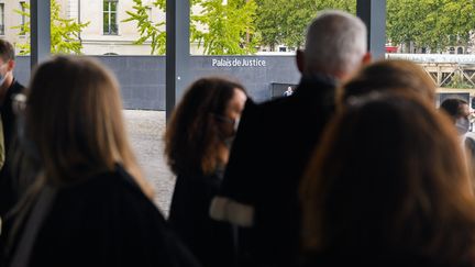 Des magistrats au tribunal de grande instance de Nantes. (ESTELLE RUIZ / HANS LUCAS)