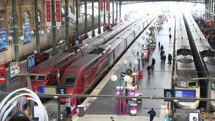 &nbsp; (Peu de perturbations à la SNCF ce vendredi malgré la grève des contrôleurs © MaxPPP)