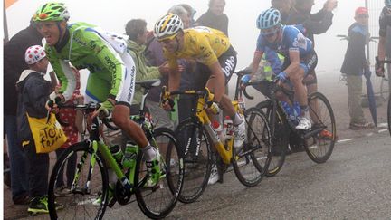  (Les coureurs ont dû affronter une météo maussade durant plusieurs jours © MAXPPP)