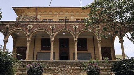 La façade du théâtre Asmara dans la capitale de l'Érythrée en juillet 2013.  (JENNY VAUGHAN / AFP)