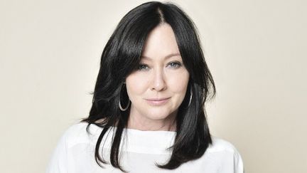 Shannen Doherty, in Beverly Hills (United States), on October 5, 2019. (NEILSON BARNARD / GETTY IMAGES NORTH AMERICA)