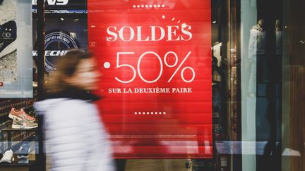 Les soldes d'été 2024 démarrent le 26 juin. Photo d'illustration. (JEAN-BAPTISTE BORNIER / MAXPPP)