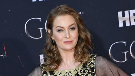 L'actrice britannique Esmé Bianco lors de l'avant-première de la dernière saison de "Games of Thrones", à New York, le 3 avril 2019. (ANGELA WEISS / AFP)