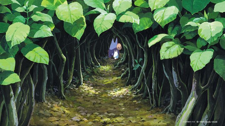 Un fond pour visio-conférence proposé gracieusement sur le site de Studio Ghibli en avril 2020. (STUDIO GHIBLI)