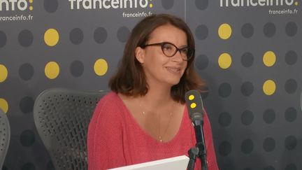 Cécile Duflot, ancienne ministre et directrice générale d'Oxfam France, invitée de franceinfo le 6 septembre 2019. (FRANCEINFO / RADIO FRANCE)