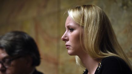 Marion Maréchal-Le Pen à l'Assemblée nationale à Paris, le 24 novembre 2015. (ERIC FEFERBERG / AFP)