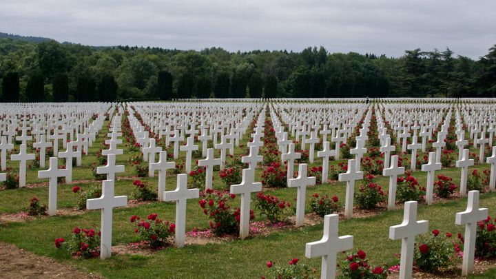 &nbsp; (Le Tour est passé devant l'ossuaire de Douaumont, l'un des hommages à la Première Guerre Mondiale © RF/BS)