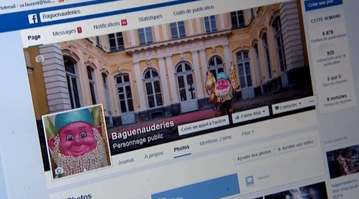 La page Facebook de Baguenaud 
 (Page Facebook &quot;Baguenauderies&quot; )