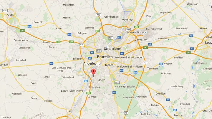 Une fusillade a éclaté dans un quartier de Bruxelles, le 15 mars 2016, lors d'une perquisition menée par la police belge dans le cadre de l'enquête sur les attentats de Paris. (GOOGLE MAPS)